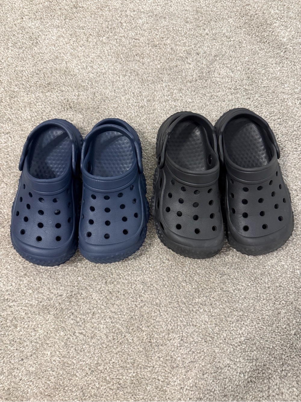 Kids Classic Clog - Navy and Black
